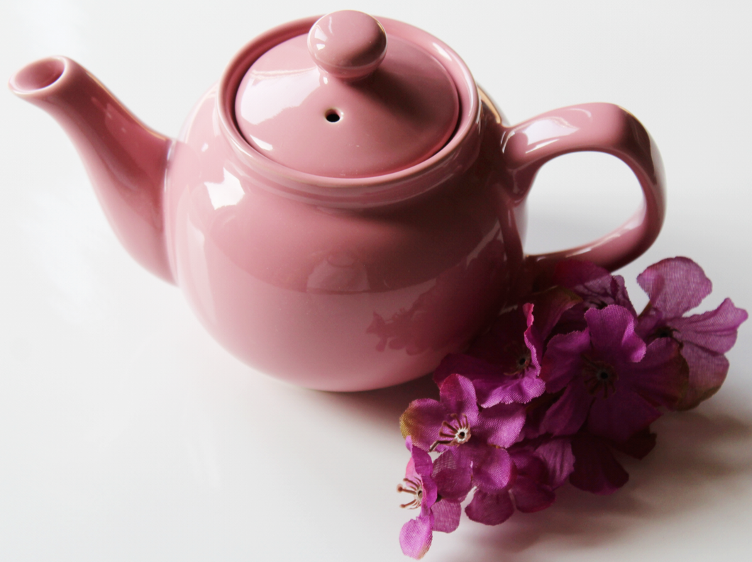 Metropolitan Tea: Two-Cup Hampton Teapot (Sierra Rose)